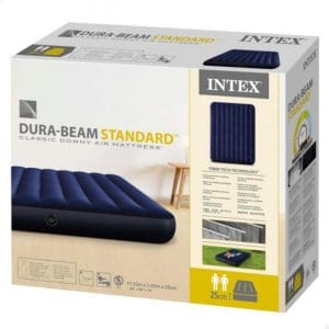 Intex Queen Dura-Beam Classic Downy Airbed