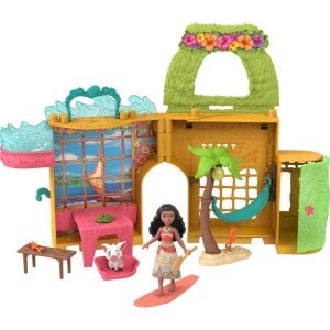 Mattel Disney Princess Toys, Moana Storytime Stackers Doll House