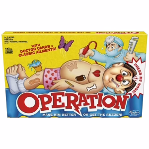 Classic Family Favorite Operation Game, Board Game for Kids Ages 6 and Up