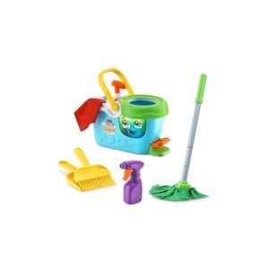 Leapfrog Clean Sweep Mop & Basket