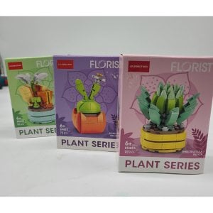 Florist Potted Plants Building Blocks