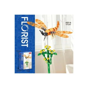Florist Building Blocks- Bupleurum Rotundifolium Scorpionflies(111pcs)