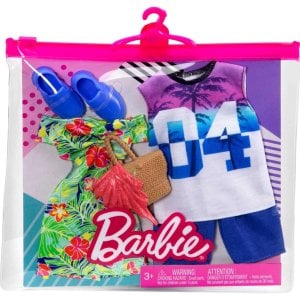 BARBIE + KEN FASHION 2-PACKS ASST.