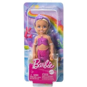 Barbie Mermaid Chelsea  Articulated Doll 15 cm Mermaid with Blonde Hair