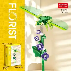 Florist Building Blocks-Morning Glory Phasmida (102pcs)