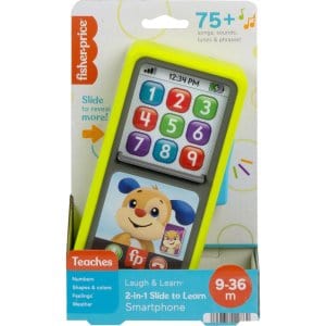 Fisher-Price Laugh & Learn 2-in-1 Slide to Learn Smartphone