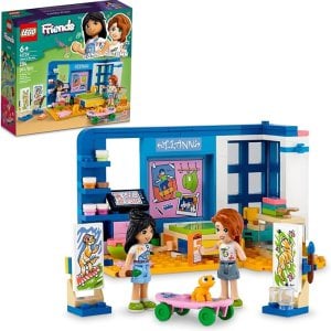 LEGO Friends Liann's Room 41739, Art-Themed Bedroom Playset