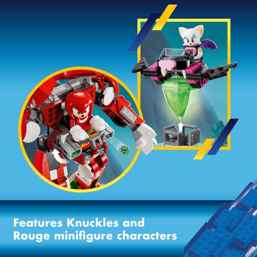 LEGO Sonic The Hedgehog Knuckles’ Guardian Mech Building Toy Set 769966