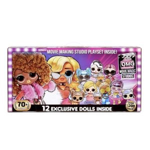 LOL Surprise Omg Movie Magic Studios With 70+ Surprises, 12 Dolls Including 2 Fashion Dolls, 4 Movie Studio Stages