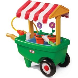 Little Tikes 2-in-1 Garden Cart and Wheelbarrow