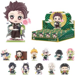 POP MART Demon Slayer Birth Flower Series Figures, Blind Box Figures