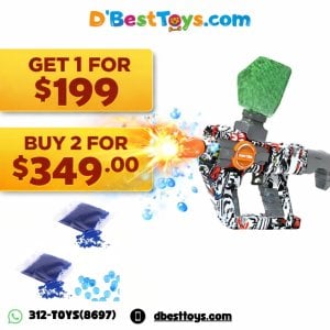 Gel Blaster + 2 Refil Packs (500)