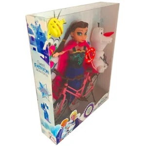 Frozen Doll with Bicycle Playset (Anna)