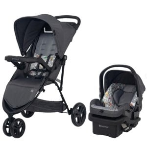 Venture 3-Wheel Stroller Travel System - Safari Snuggles