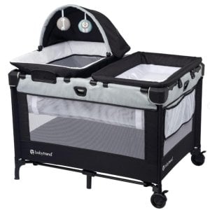 Nursery Den Playard with Snooze Pod & Flip Over Changer - Stellar Blue