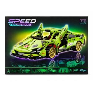 Speed Technological Building Block- Pull Back Car 451pcs