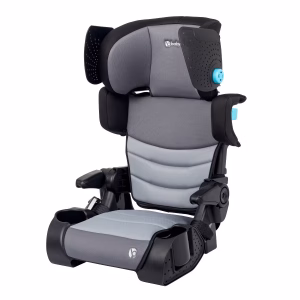 Koa SLIM Booster Car Seat with Side Sun Visors and LATCH - Cosmic Grey
