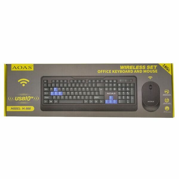 aoas glowing wired keyboard & mouse – m350 (2)