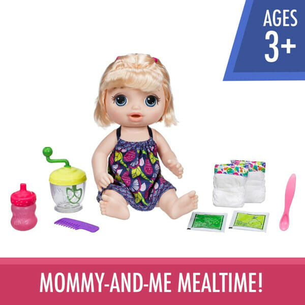 baby alive sweet spoonfuls blonde baby girl doll (2)