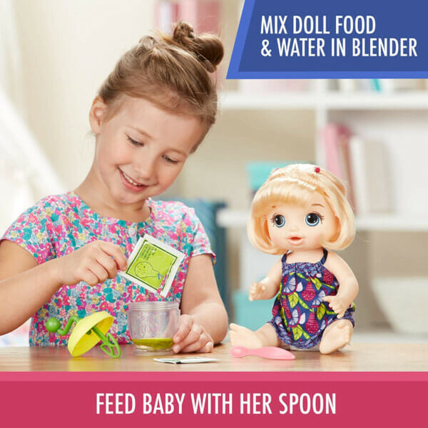 baby alive sweet spoonfuls blonde baby girl doll (5)