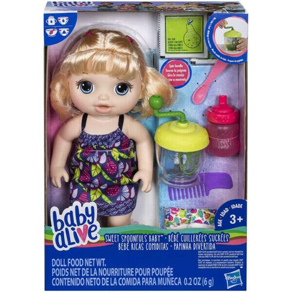 baby alive sweet spoonfuls blonde baby girl doll (7)