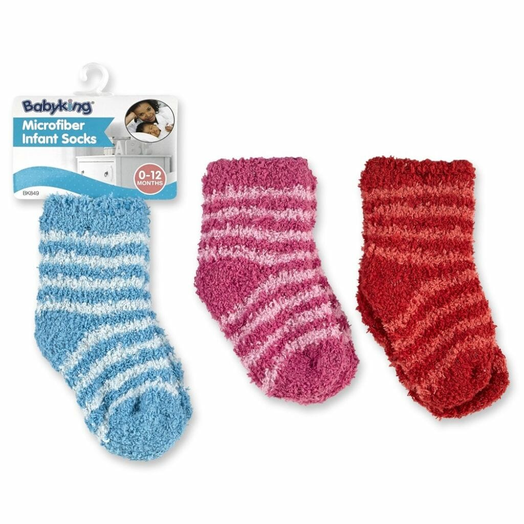 baby king microfiber infant socks