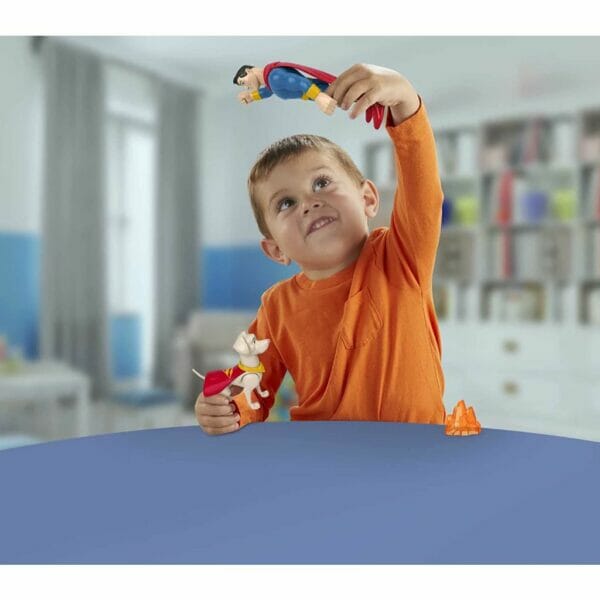 fisher price dc league of super pets superman & krypto1