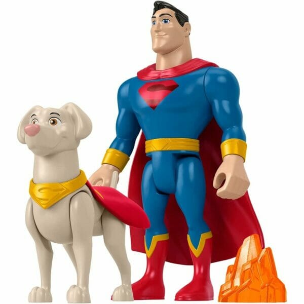 fisher price dc league of super pets superman & krypto2