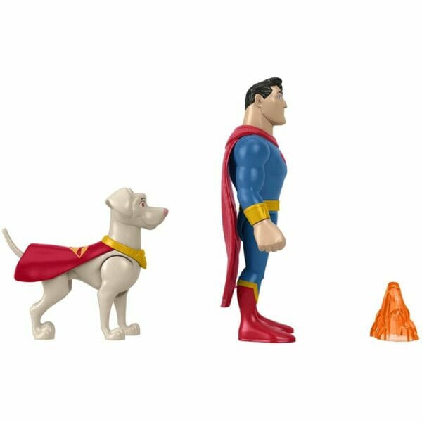 fisher price dc league of super pets superman & krypto3