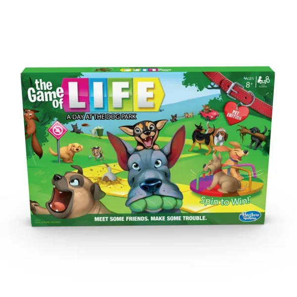 game of life a day at the dog park board game 1