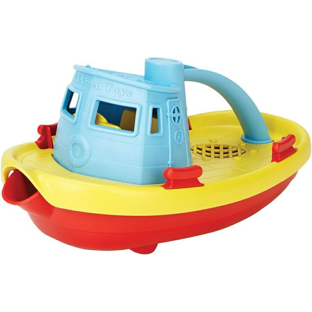 green toys, tugboat , blue (2)