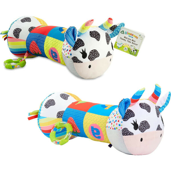 just play early learning centre blossom farm martha moo tummy time roller (3)