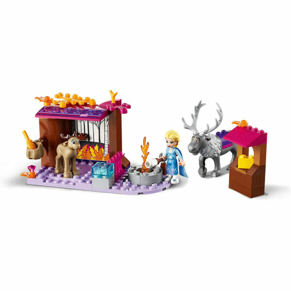 lego disney frozen ii elsa’s wagon carriage adventure 41166 building kit (2)