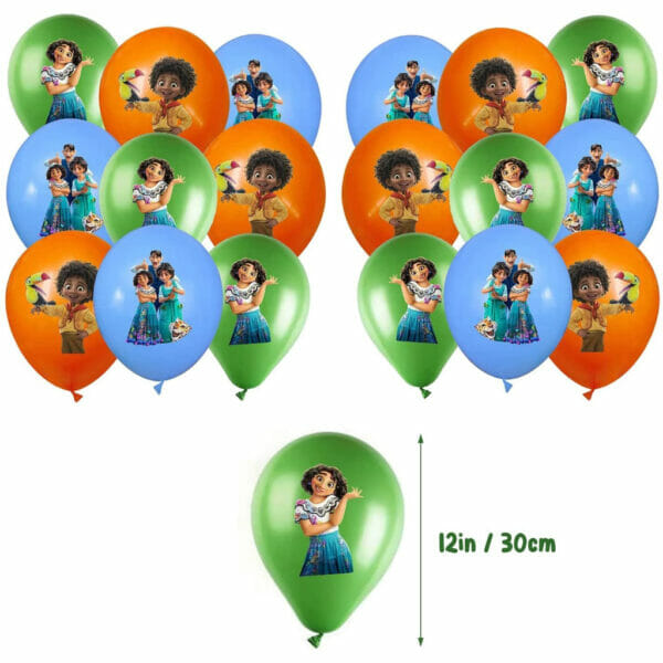 lnuqkyo encanto birthday party decor supplies 45pcs, happy birthday ba (6)