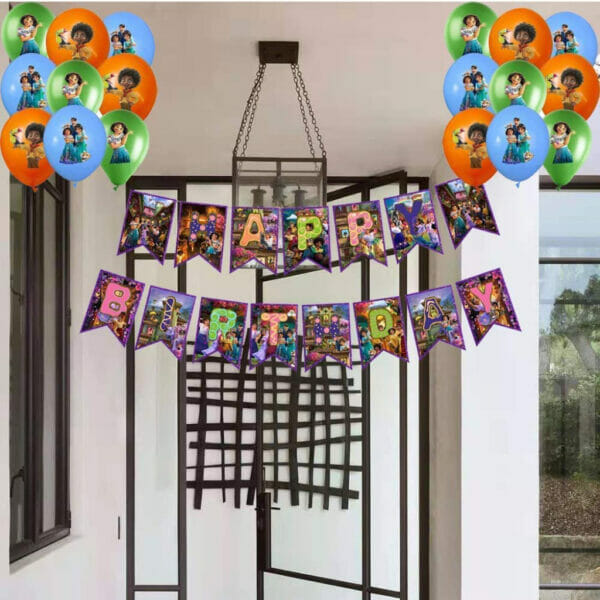 lnuqkyo encanto birthday party decor supplies 45pcs, happy birthday bann (1)