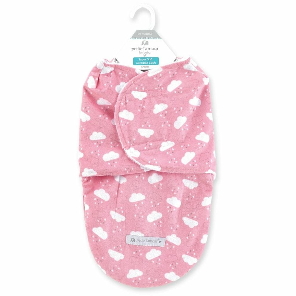 petitelamour pink swaddle