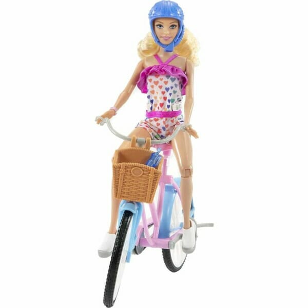 barbie doll and bicycle (1)