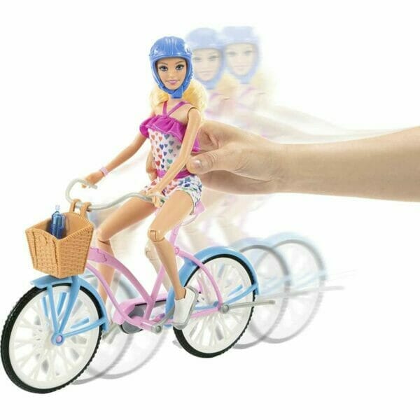 barbie doll and bicycle (3)