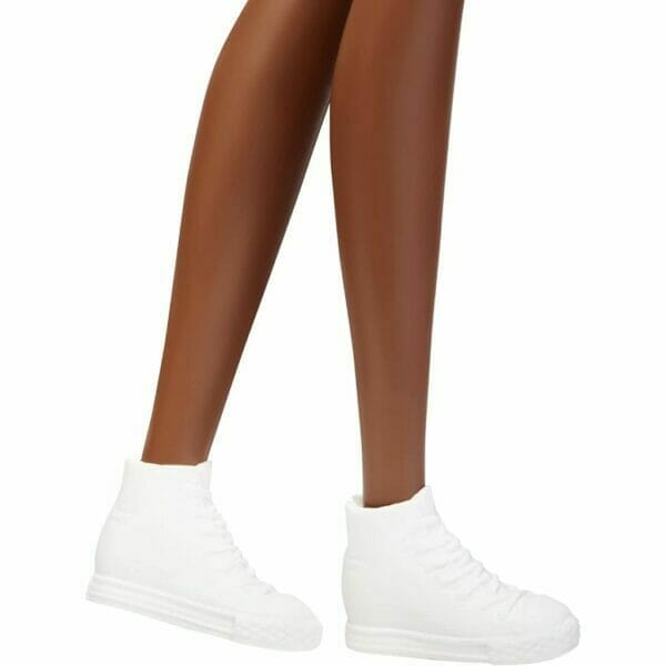 barbie fashionistas doll, tall, blonde afro with side puffs (1)