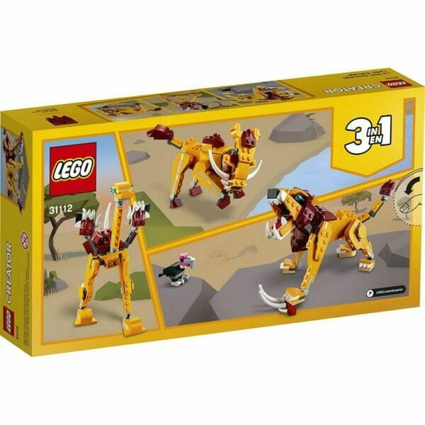 lego wild lion 31112 building set (6)