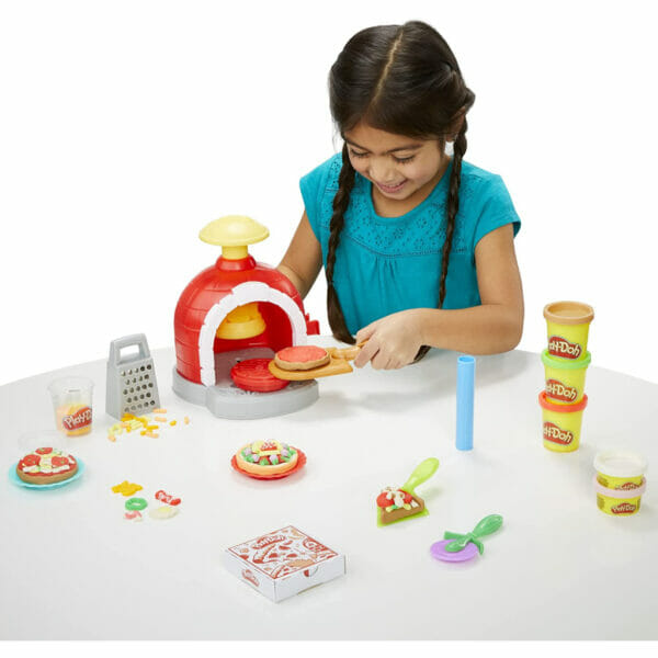 play doh kitchen creations pizza oven playset (2)
