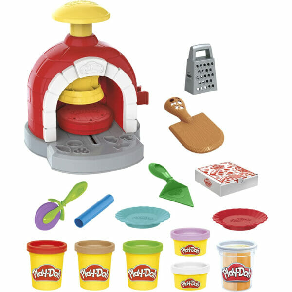 play doh kitchen creations pizza oven playset (4)