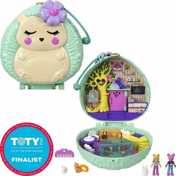 polly pocket hedgehog cafe compact1