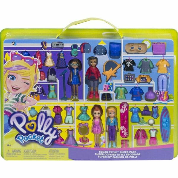 polly pocket® squad style™ super pack5