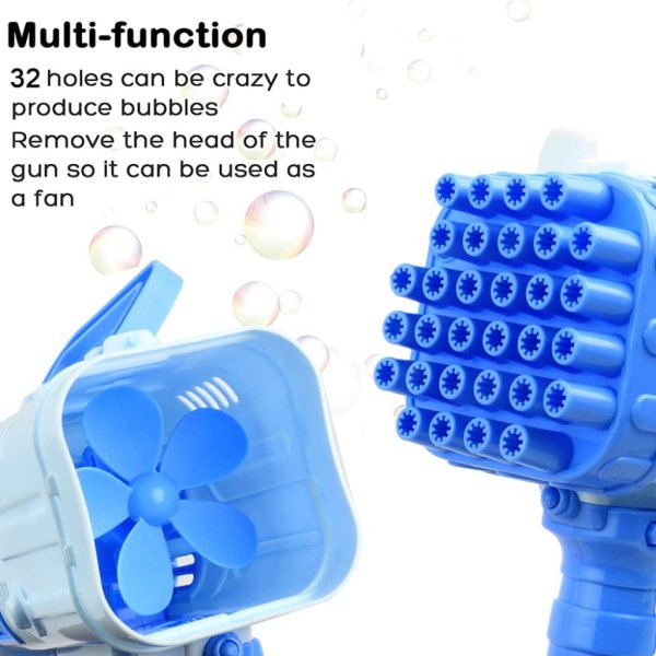 32 hole rocket luncher bubble gun3