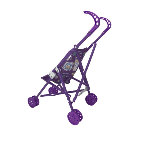 baby barrow doll stroller purple2