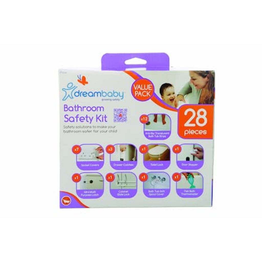 dreambaby bathroom baby safety essential kit 28 pieces model l7021 (3)
