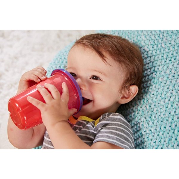 the first years take & toss spill proof sippy cups, 10 ounce, 4 count2