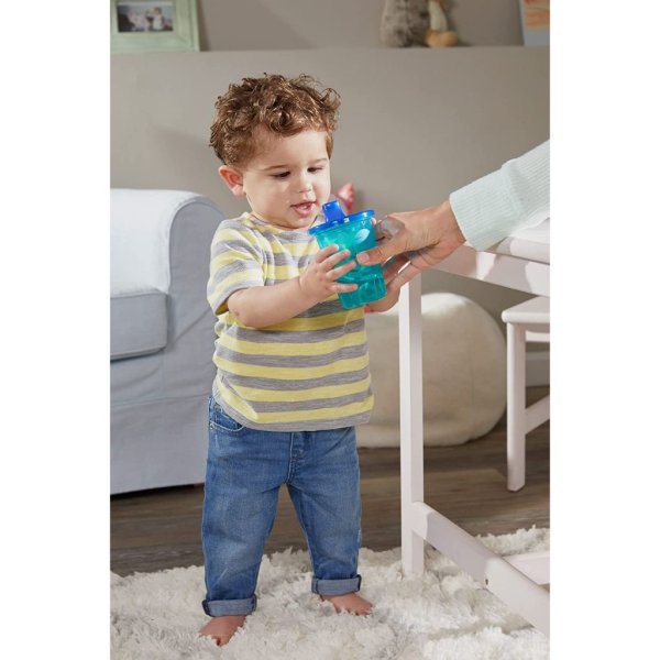 the first years take & toss spill proof sippy cups, 10 ounce, 4 count6