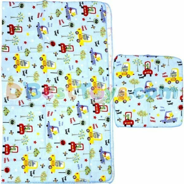 baby blanket with rag (styles vary)5